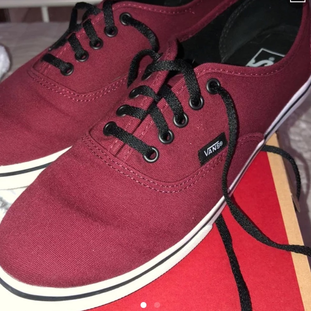 Maroon Vans